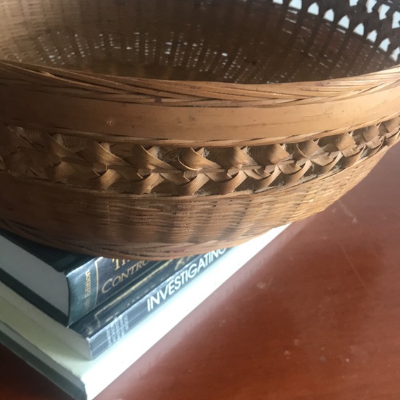 Large vintage boho basket - Picture 6 of 6